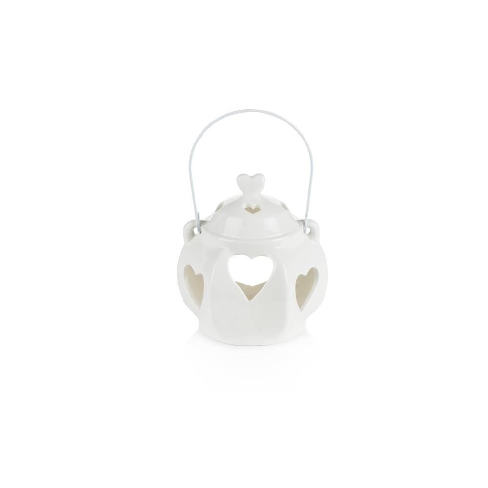 LANTERNA PORCELLANA BIANCA